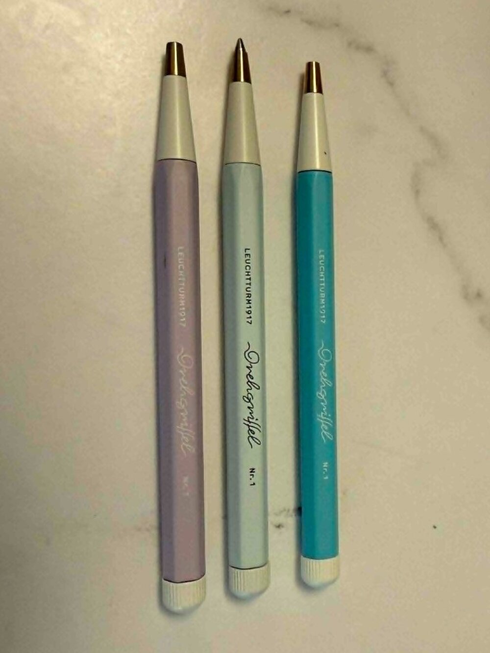 leuchtturm ballpoint pen set of three